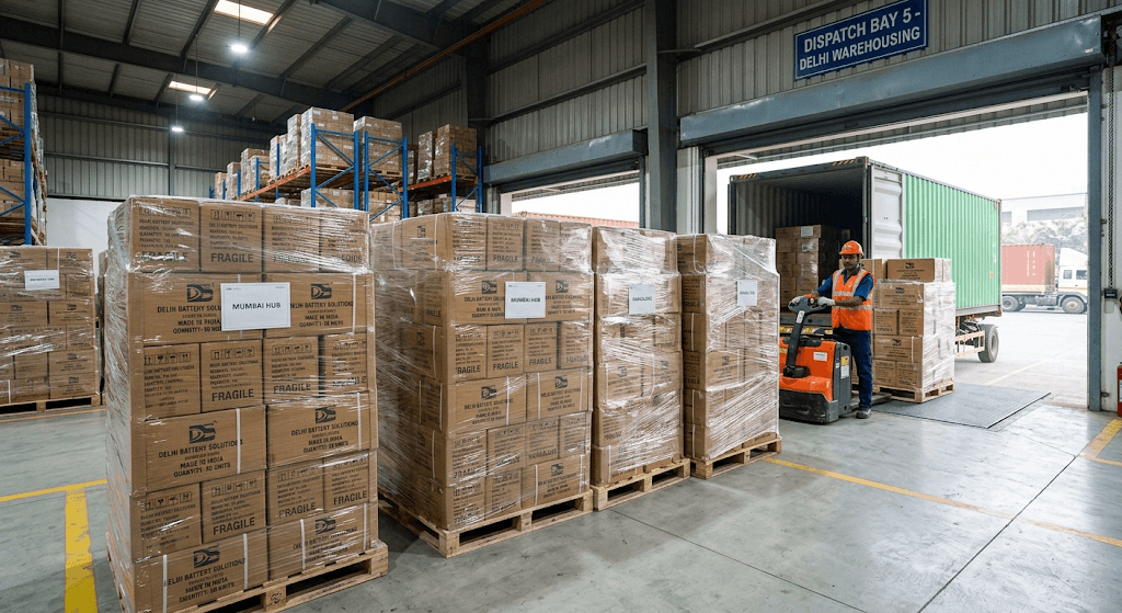 Pallets of Packaged Goods